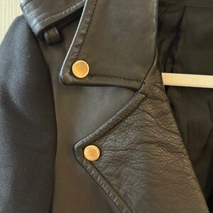 Zara leather coat